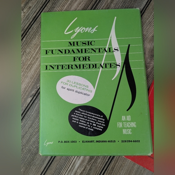 Lyons Music Fundamentals Set Of 3 Packets Of Mimio Teaching Master Copies - Picture 3 of 15